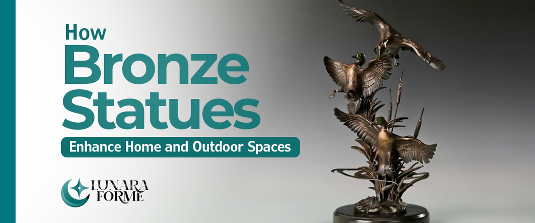 How Bronze Statues Enhance Home and Outdoor Spaces