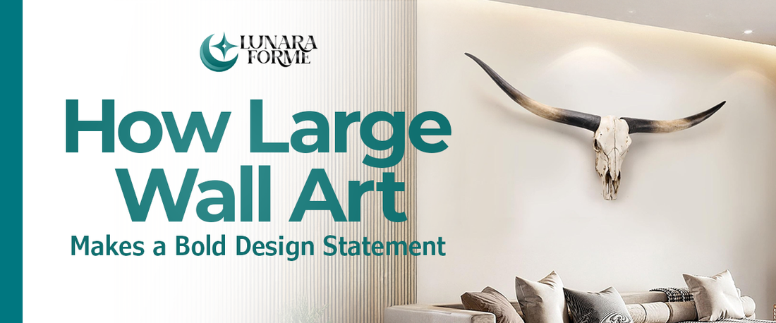 How Large Wall Art Makes a Bold Design Statement