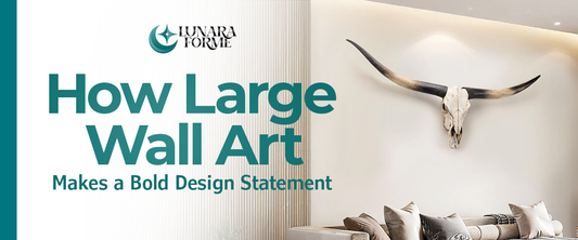 How Large Wall Art Makes a Bold Design Statement
