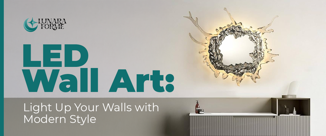 LED Wall Art: Light Up Your Walls with Modern Style