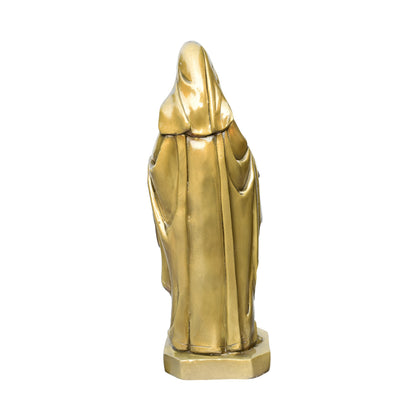 Our Lady of the Sacred Heart Brass Figure